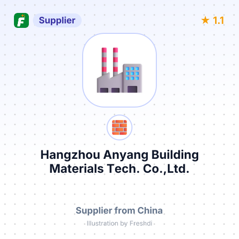 Hangzhou Anyang Building Materials Tech. Co.,Ltd. – summary card, no photo uploaded yet