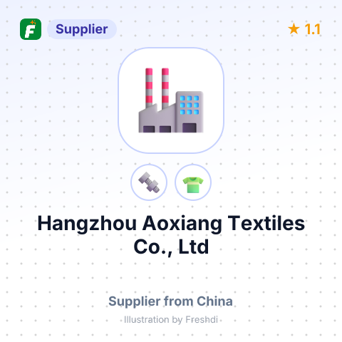 Hangzhou Aoxiang Textiles Co., Ltd – summary card, no photo uploaded yet
