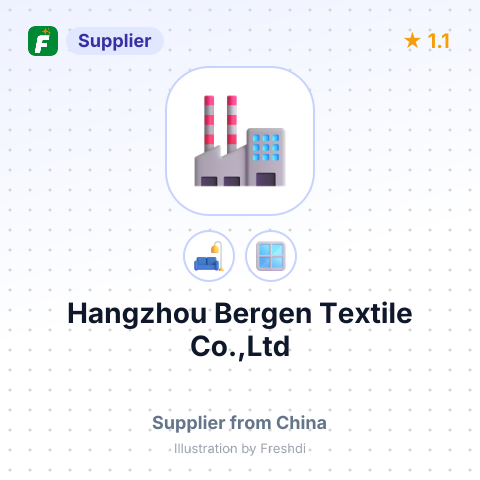Hangzhou Bergen Textile Co.,Ltd – summary card, no photo uploaded yet