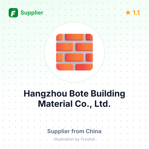 Hangzhou Bote Building Material Co., Ltd. – summary card, no photo uploaded yet