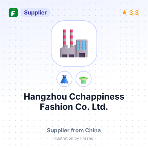 Hangzhou Cchappiness Fashion Co., Ltd. – summary card, no photo uploaded yet
