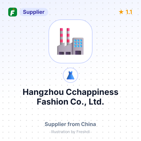 Hangzhou Cchappiness Fashion Co., Ltd. – summary card, no photo uploaded yet