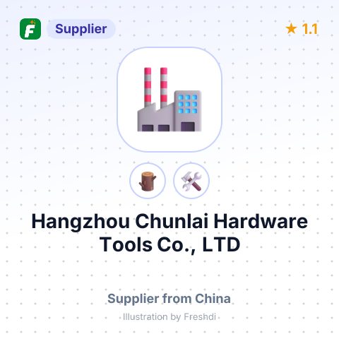 Hangzhou Chunlai Hardware Tools Co., LTD – summary card, no photo uploaded yet