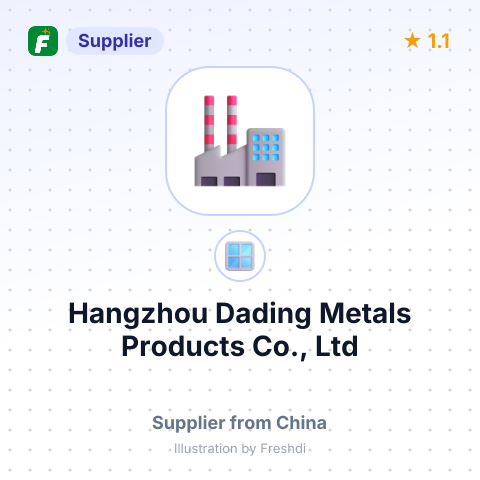 Hangzhou Dading Metals Products Co., Ltd – summary card, no photo uploaded yet