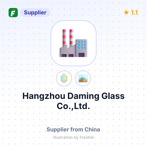 Hangzhou Daming Glass Co.,Ltd. – summary card, no photo uploaded yet