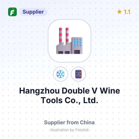 Hangzhou Double V Wine Tools Co., Ltd. – summary card, no photo uploaded yet