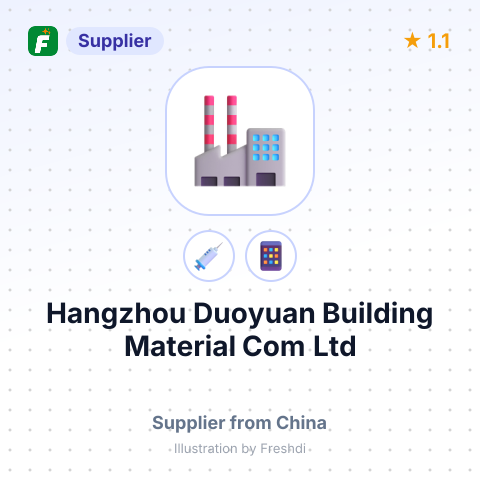 Hangzhou Duoyuan Building Material Com Ltd – summary card, no photo uploaded yet