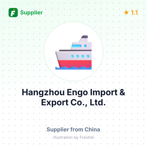 Hangzhou Engo Import & Export Co., Ltd. – summary card, no photo uploaded yet