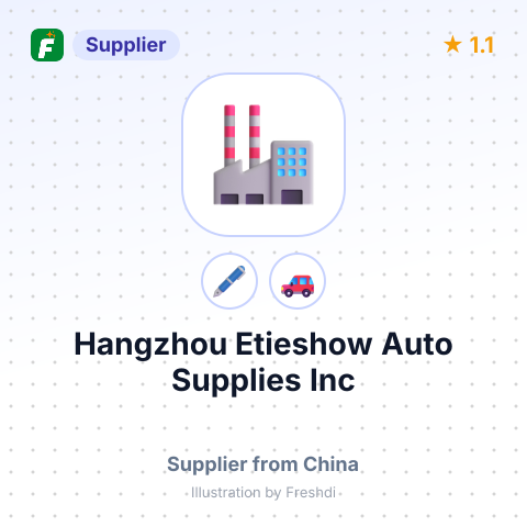 Hangzhou Etieshow Auto Supplies Inc – summary card, no photo uploaded yet