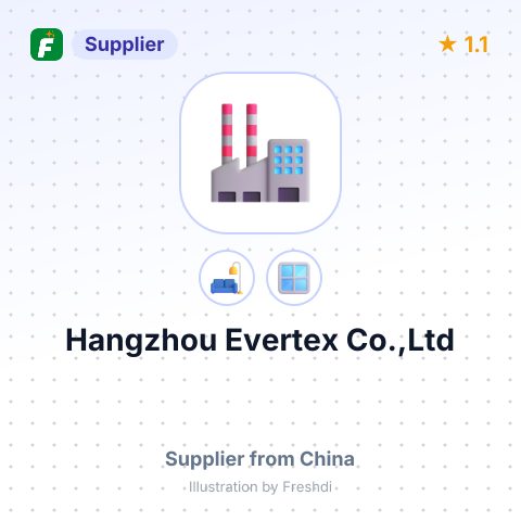 Hangzhou Evertex Co.,Ltd – summary card, no photo uploaded yet