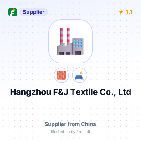 Hangzhou F&J Textile Co., Ltd – summary card, no photo uploaded yet