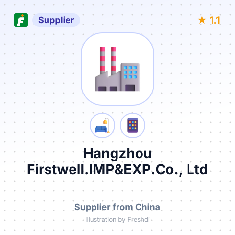 Hangzhou Firstwell.IMP&EXP.Co., Ltd – summary card, no photo uploaded yet