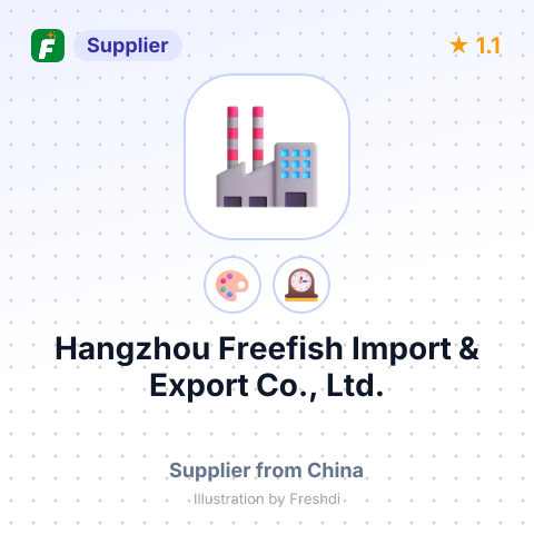 Hangzhou Freefish Import & Export Co., Ltd. – summary card, no photo uploaded yet