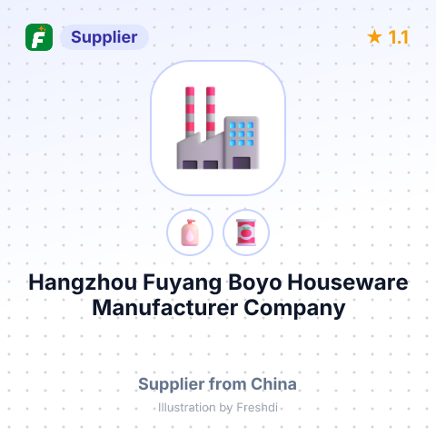 Hangzhou Fuyang Boyo Houseware Manufacturer Company – summary card, no photo uploaded yet