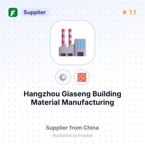Hangzhou Giaseng Building Material Manufacturing – summary card, no photo uploaded yet
