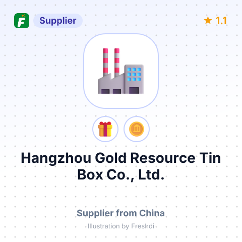 Hangzhou Gold Resource Tin Box Co., Ltd. – summary card, no photo uploaded yet