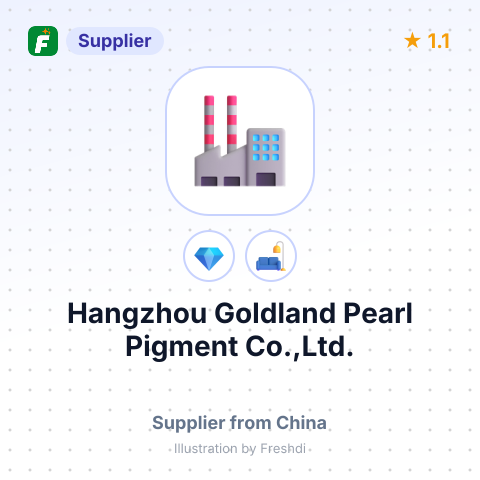 Hangzhou Goldland Pearl Pigment Co.,Ltd. – summary card, no photo uploaded yet