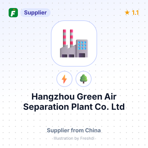 Hangzhou Green Air Separation Plant Co. Ltd – summary card, no photo uploaded yet