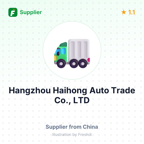 Hangzhou Haihong Auto Trade Co., LTD – summary card, no photo uploaded yet