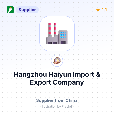 Hangzhou Haiyun Import & Export Company – summary card, no photo uploaded yet