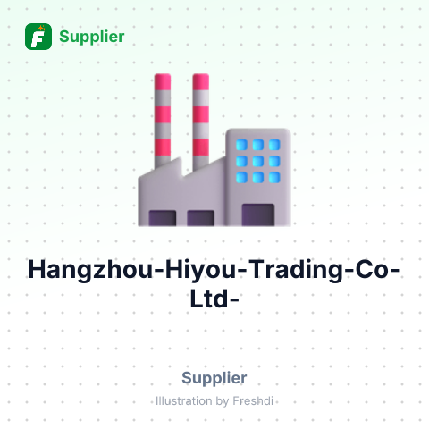 Hangzhou Hiyou Trading Co., Ltd. – summary card, no photo uploaded yet