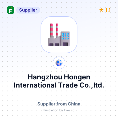 Hangzhou Hongen International Trade Co.,ltd. – summary card, no photo uploaded yet