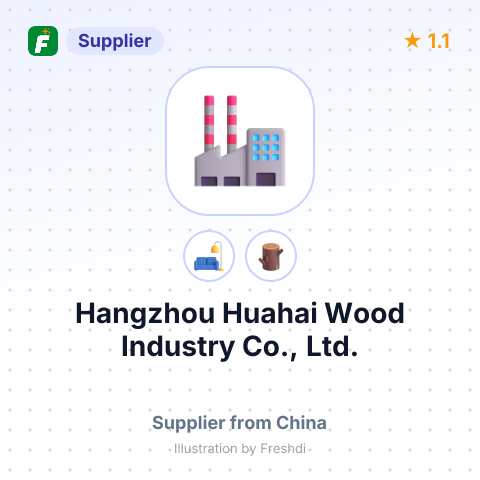 Hangzhou Huahai Wood Industry Co., Ltd. – summary card, no photo uploaded yet
