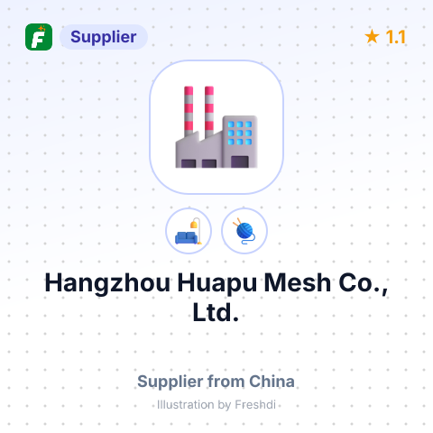 Hangzhou Huapu Mesh Co., Ltd. – summary card, no photo uploaded yet