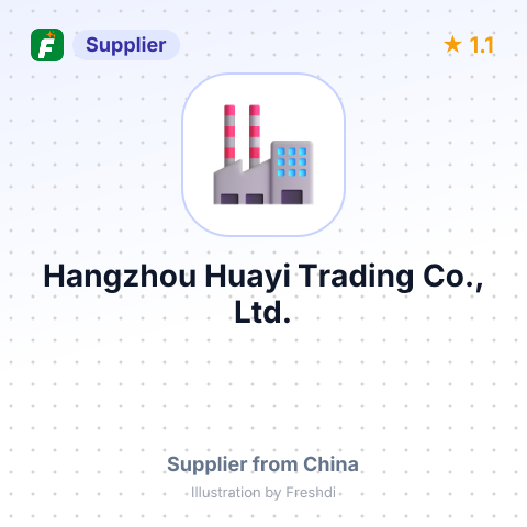 Hangzhou Huayi Trading Co., Ltd.  – summary card, no photo uploaded yet