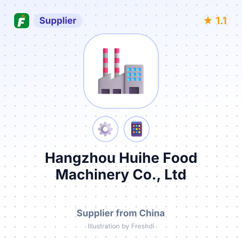 Hangzhou Huihe Food Machinery Co., Ltd – summary card, no photo uploaded yet