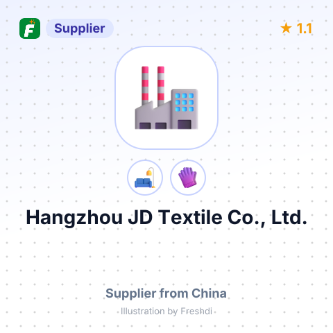Hangzhou JD Textile Co., Ltd. – summary card, no photo uploaded yet