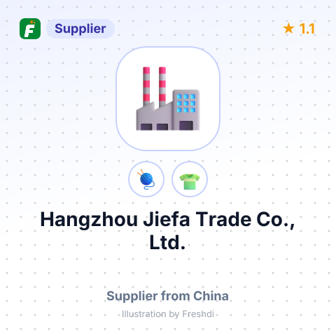 Hangzhou Jiefa Trade Co., Ltd. – summary card, no photo uploaded yet