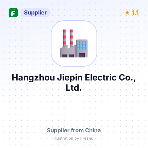 Hangzhou Jiepin Electric Co., Ltd. – summary card, no photo uploaded yet