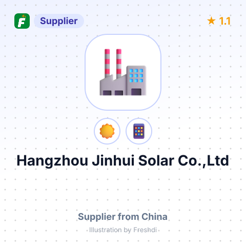 Hangzhou Jinhui Solar Co.,Ltd – summary card, no photo uploaded yet