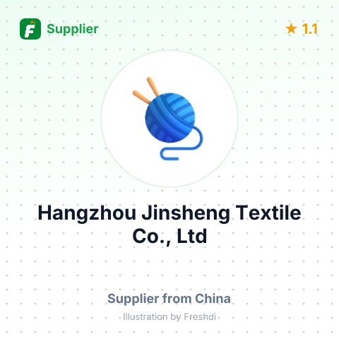 Hangzhou Jinsheng Textile Co., Ltd – summary card, no photo uploaded yet