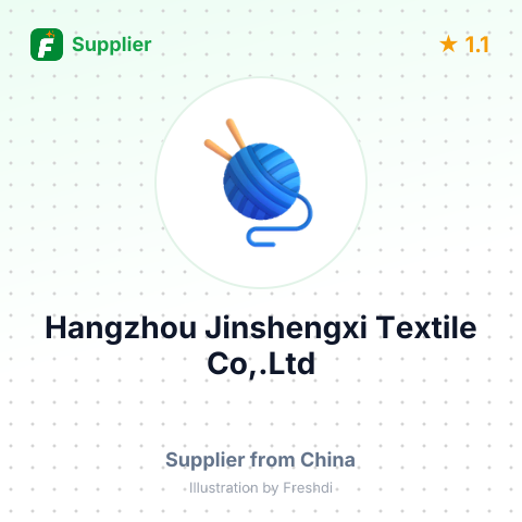 Hangzhou Jinshengxi Textile Co,.Ltd – summary card, no photo uploaded yet