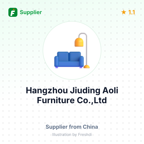 Hangzhou Jiuding Aoli Furniture Co.,Ltd – summary card, no photo uploaded yet