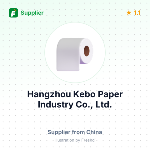 Hangzhou Kebo Paper Industry Co., Ltd. – summary card, no photo uploaded yet
