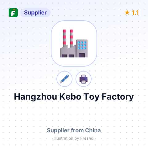 Hangzhou Kebo Toy Factory – summary card, no photo uploaded yet