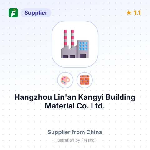 Hangzhou Lin'an Kangyi Building Material Co. Ltd. – summary card, no photo uploaded yet