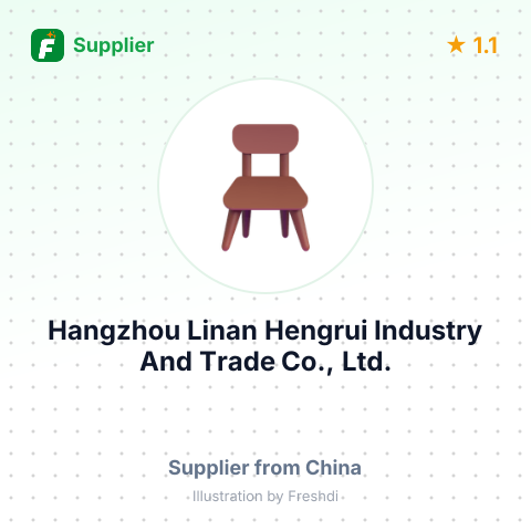 Hangzhou Linan Hengrui Industry And Trade Co., Ltd. – summary card, no photo uploaded yet