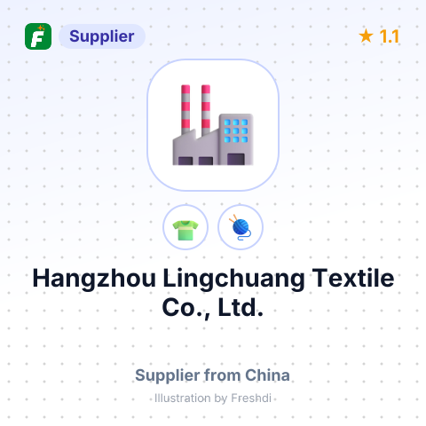 Hangzhou Lingchuang Textile Co., Ltd. – summary card, no photo uploaded yet