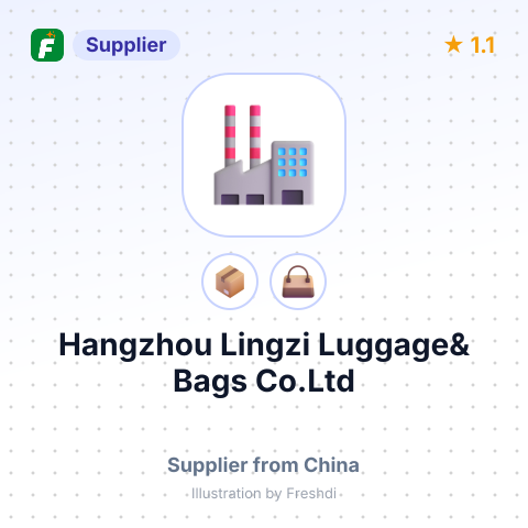 Hangzhou Lingzi Luggage& Bags Co.Ltd – summary card, no photo uploaded yet