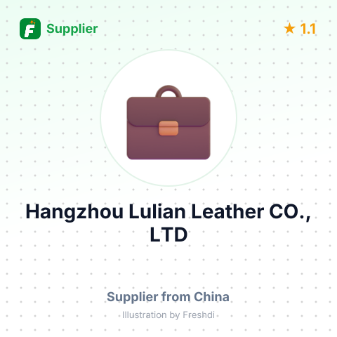 Hangzhou Lulian Leather CO., LTD – summary card, no photo uploaded yet