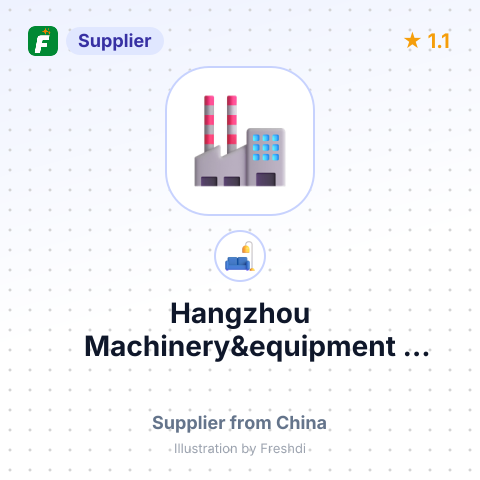 Hangzhou Machinery&equipment Imp.&exp. ... – summary card, no photo uploaded yet