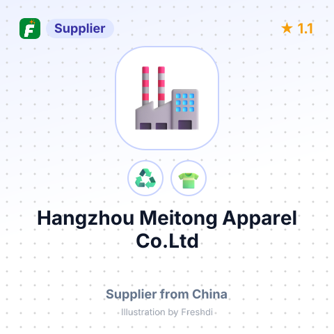 Hangzhou Meitong Apparel Co.Ltd – summary card, no photo uploaded yet