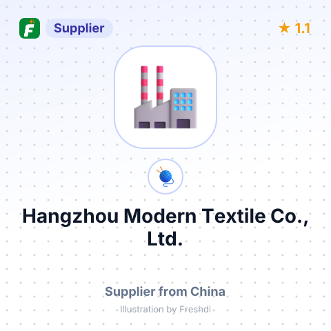 Hangzhou Modern Textile Co., Ltd. – summary card, no photo uploaded yet