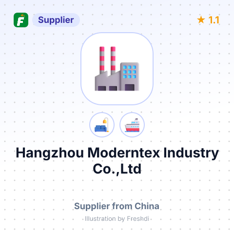 Hangzhou Moderntex Industry Co.,Ltd – summary card, no photo uploaded yet