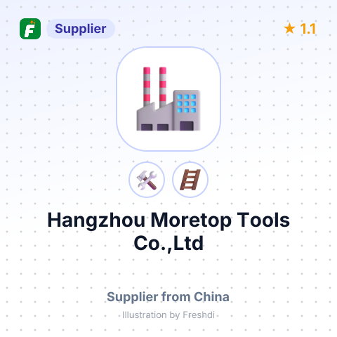 Hangzhou Moretop Tools Co.,Ltd – summary card, no photo uploaded yet