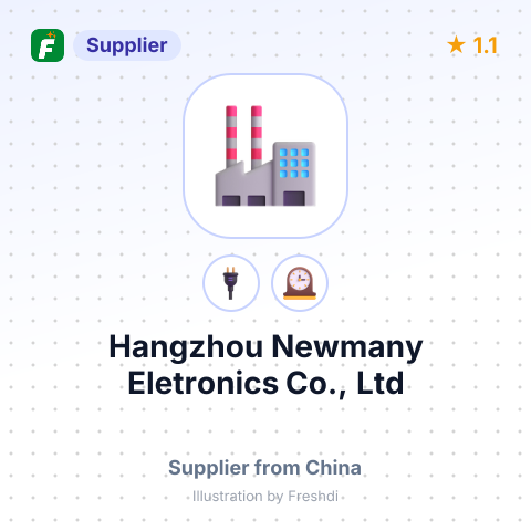 Hangzhou Newmany Eletronics Co., Ltd – summary card, no photo uploaded yet